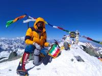 صعود کوهنورد نجف آبادی به قله ۷۱۳۴ متری لنین￼