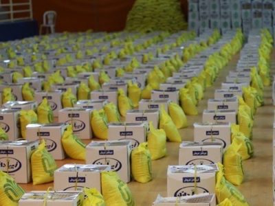 توزیع سبد معیشتی و اطعام به مددجویان در عید سعید غدیر خم