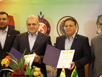 امضاء تفاهم نامه همکاری میان باشگاه سپاهان ایران و پیونیک ارمنستان