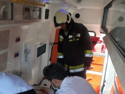 حادثه سقوط کارگر در چاهک آسانسور