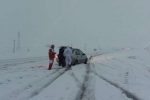 امدادرسانی هلالاحمر اصفهان به ۱۹۹ حادثه دیده گرفتار در برف و باران در ۲۴ ساعت گذشته