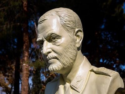 سردیس حاج قاسم سلیمانی ادای دین به سردار دلها