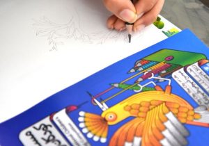 توزیع ۲هزار بسته لوازم نقاشی برای شرکت در مسابقه بین المللی نقاشی کودکان و نوجوانان