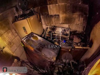 انفجار و حریق در منزل مسکونی