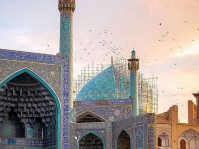 مرمت گنبد مسجد امام(ره) اصفهان به ایستگاه پایانی رسید/ داربست ها پس از ۱۱ سال برچیده می شود
