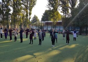 ایستگاه ورزش صبحگاهی بانوان در شهرک امیریه افتتاح شد