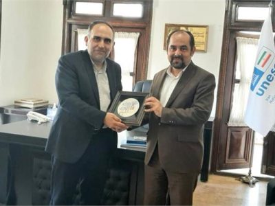 دیدار دبیر شورای فرهنگ عمومی کشور با مسئول دفتر نمایندگی کمیسیون ملی یونسکو در اصفهان