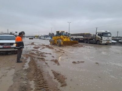 تشریح آبگرفتگی در محدوده ای از محور سپاهانشهر – بهارستان