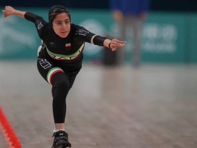 رکورد اسکیت جهان توسط بانوی ایرانی شکسته شد