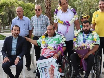 طلا و برنز پرتاب دیسک برای اصفهانی‌ها