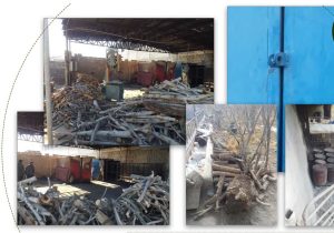 پلمب تعداد زیادی از واحد های تولید ذغال چوب در شهرستان خمینی شهر