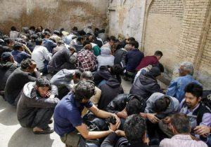 ۶۵ معتاد متجاهر شناسایی و جمع آوری شدند