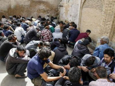 ۶۵ معتاد متجاهر شناسایی و جمع آوری شدند
