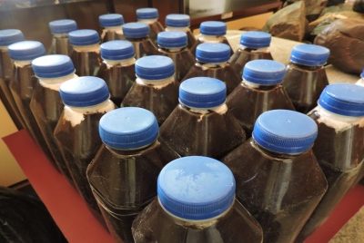 جاساز تریاک در ۸۲ بطری آب