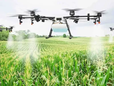 مبارزه با آفت سن غلات با استفاده از دستگاه‌های سمپاش (پهپاد و توربولاینر و پشت تراکتوری)