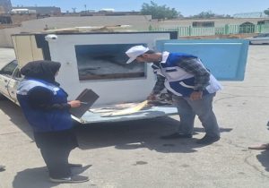 توقیف خودروی غیر مجاز حمل ماهی و معدوم سازی ۶۸۰ کیلوگرم ماهی غیربهداشتی در شهرستان نایین