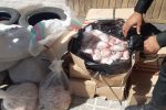 کشف و معدوم سازی چهار صد و پنجاه کیلوگرم آلایش دامی غیر مجاز در شهرستان نایین
