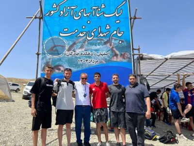 پایان مرحله نخست لیگ شنای آبهای آزاد کشور در چادگان