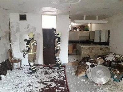 انفجار بر اثر نشت گاز ۷ مصدوم برجای گذاشت