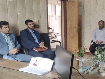 بازدید معاون توسعه مدیریت و منابع اداره کل دامپزشکی استان اصفهان از شبکه دامپزشکی شهرستان خوروبیابانک