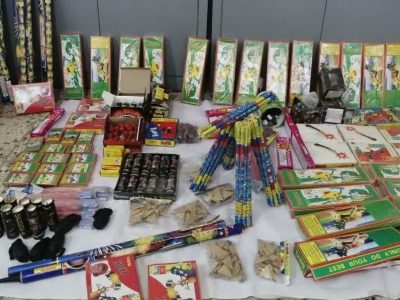 کشف مواد محترقه غیرمجاز در اصفهان