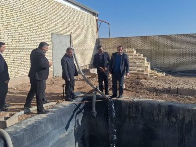 تصفیه‌خانه آب شیرین‌کن شهرستان جرقویه به بهره‌برداری رسید