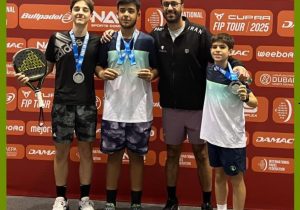 نایب قهرمانی ورزشکار اصفهانی در مسابقات پدل امارات