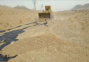 رفع آلودگی ایجاد شده در حاشیه جاده کمربندی شاهین شهر – خمینی شهر