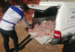 کشف و معدوم سازی بیش از ۱۳۰ کیلوگرم گوشت قرمز غیرقابل مصرف