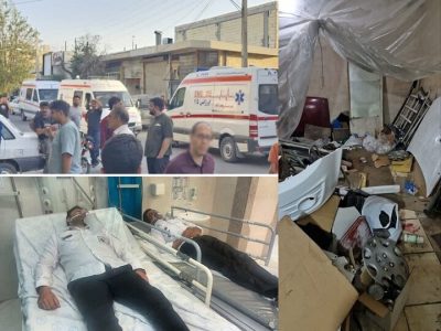 حادثه در کارگاه رنگآمیزی خودرو در نجفآباد