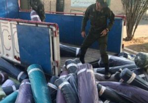 توقیف محوله ۳۰۰میلیاردی پارچه قاچاق