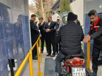 تمامی خطوط معاینه فنی موتورسیکلت در اصفهان فعال است