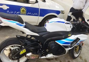 کشف موتور سیکلت ۷ میلیاردی قاچاق