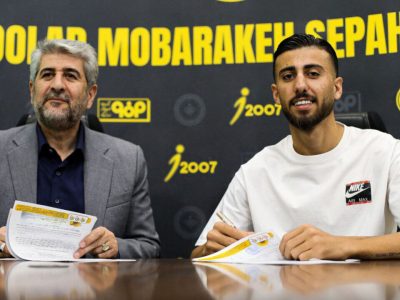 محمد عسکری به جمع زردپوشان سپاهان پیوست