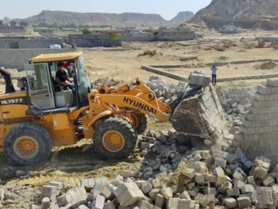 ۷۷۰۰ متر از اراضی ملی و دولتی اصفهان رفع تصرف شد