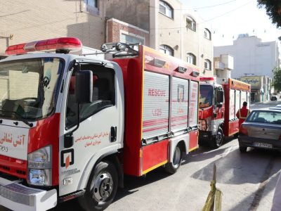 سقوط مرگبار مهندس خانم در پروژه ساختمانی خیابان مهرگان