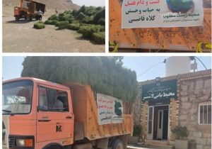 نذر علوفه برای حیات وحش پارک ملی کلاه قاضی