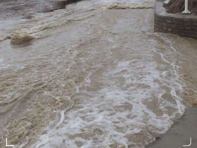 خسارت سیلاب به آب شرب و راه‌های خور و بیابانک