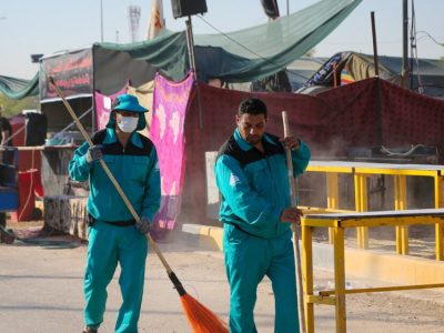 اعزام ۴۰۰ نیروی داوطلب و ۵۰ دستگاه خودروی سبک و سنگین به کربلا