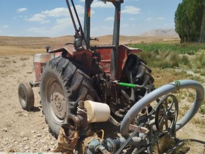 ۲ دستگاه پمپ غیرمجاز برداشت آب در سمیرم پلمپ و مسلوب المنفعه شد