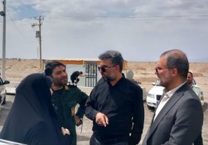 بررسی مشکلات ایستگاه ایست و بازرسی شهرستان کوهپایه در سفر معاون استاندار