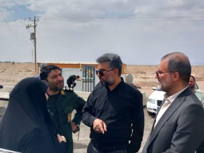 بررسی مشکلات ایستگاه ایست و بازرسی شهرستان کوهپایه در سفر معاون استاندار