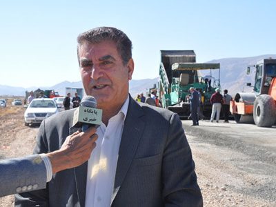 پروژه بهسازی جاده ورزنه – کوه سیاه به طول ۲۷ کیلومتر، ۶۵ درصد پیشرفت فیزیکی دارد