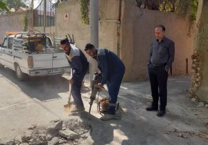 جمع آوری ۱۴۲فقره انشعاب آب و فاضلاب غیرمجاز در منطقه خمینی شهر