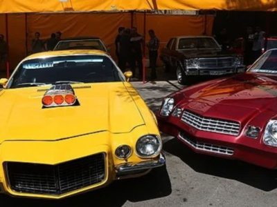 خودروهای کلاسیک میهمان کاشان