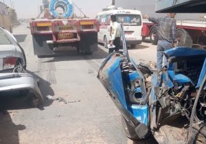 تصادف زنجیره‌ای در اتوبان شاهین‌شهر ۱۰ مصدوم برجای گذاشت