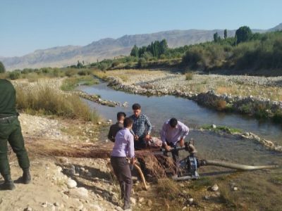 ۳۸ حلقه چاه غیرمجاز در این شهرستان پر و مسدود شد