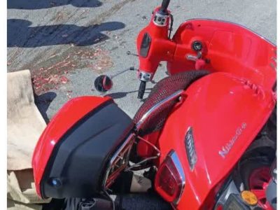 تصادف مرگبار موتورسوار زن با کامیون در اصفهان