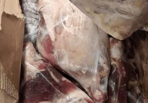 کشف ۴۱۳ کیلو گوشت فاسد از یک واحد قصابی در اصفهان