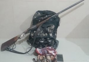 دستگیری شکارچی متخلف در منطقه حفاظت‌شده کرکس